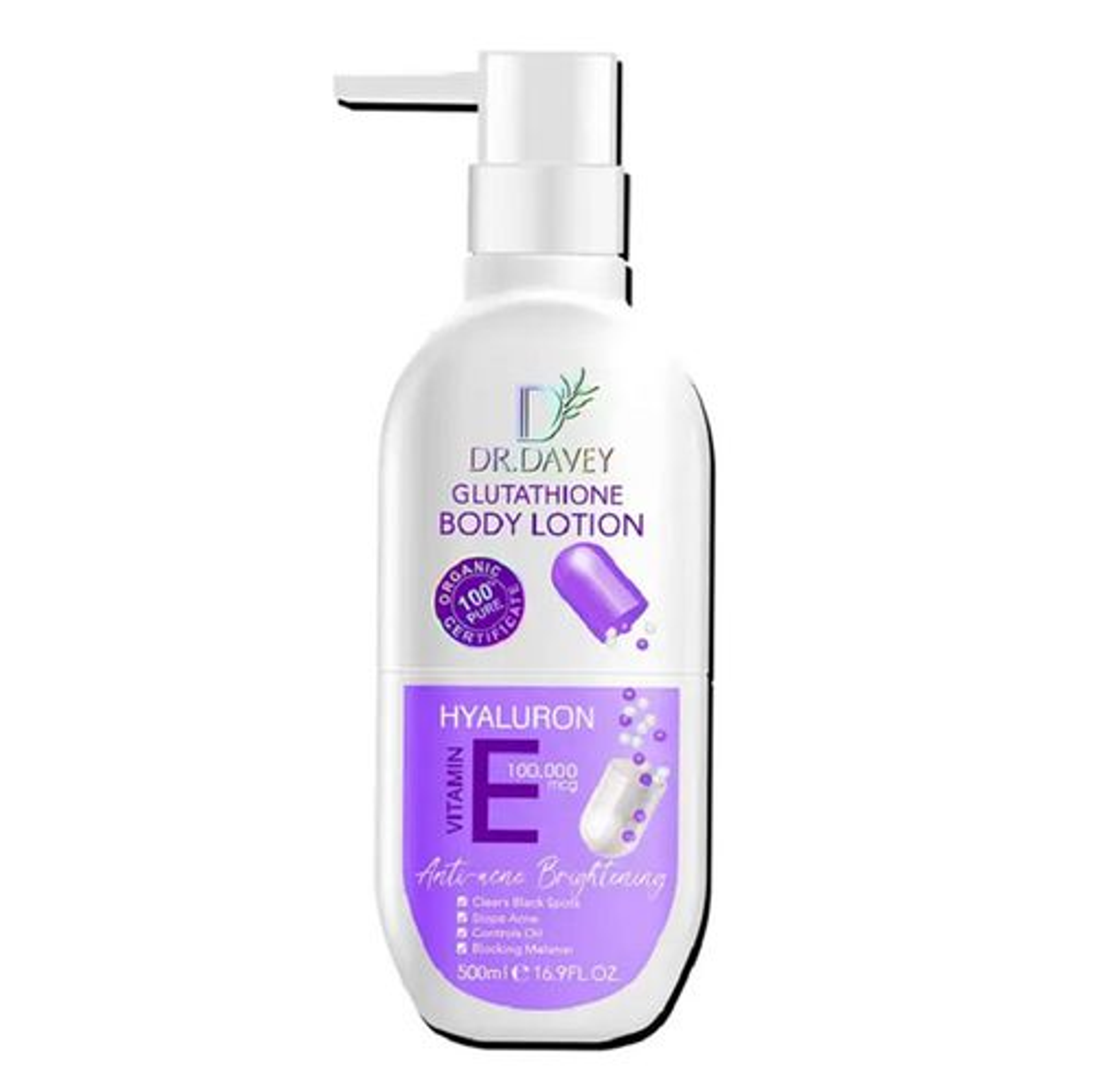 Dr. Davey Glutathione Body Lotion