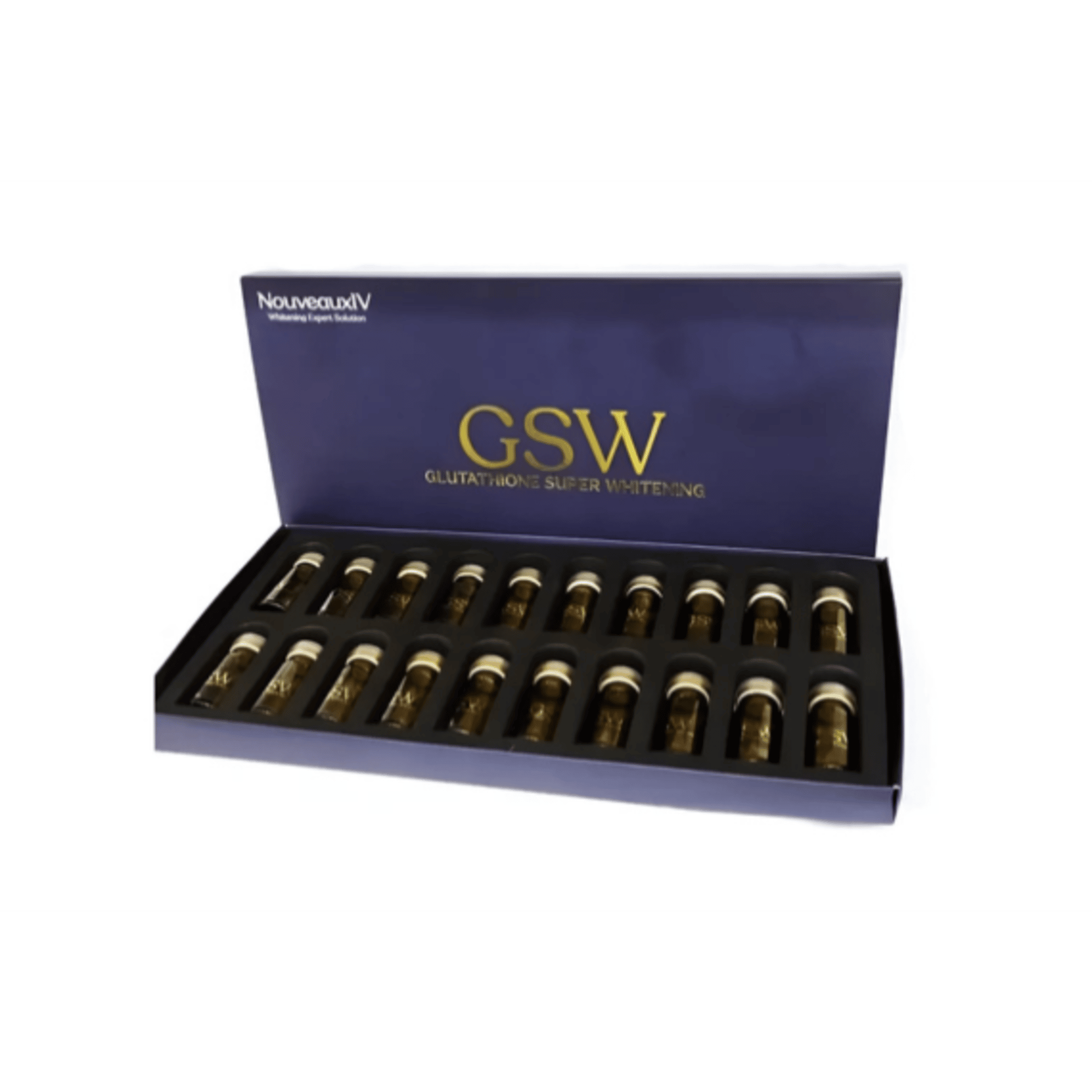 Nouveaux IV GSW Glutathione Super Whitening Injection