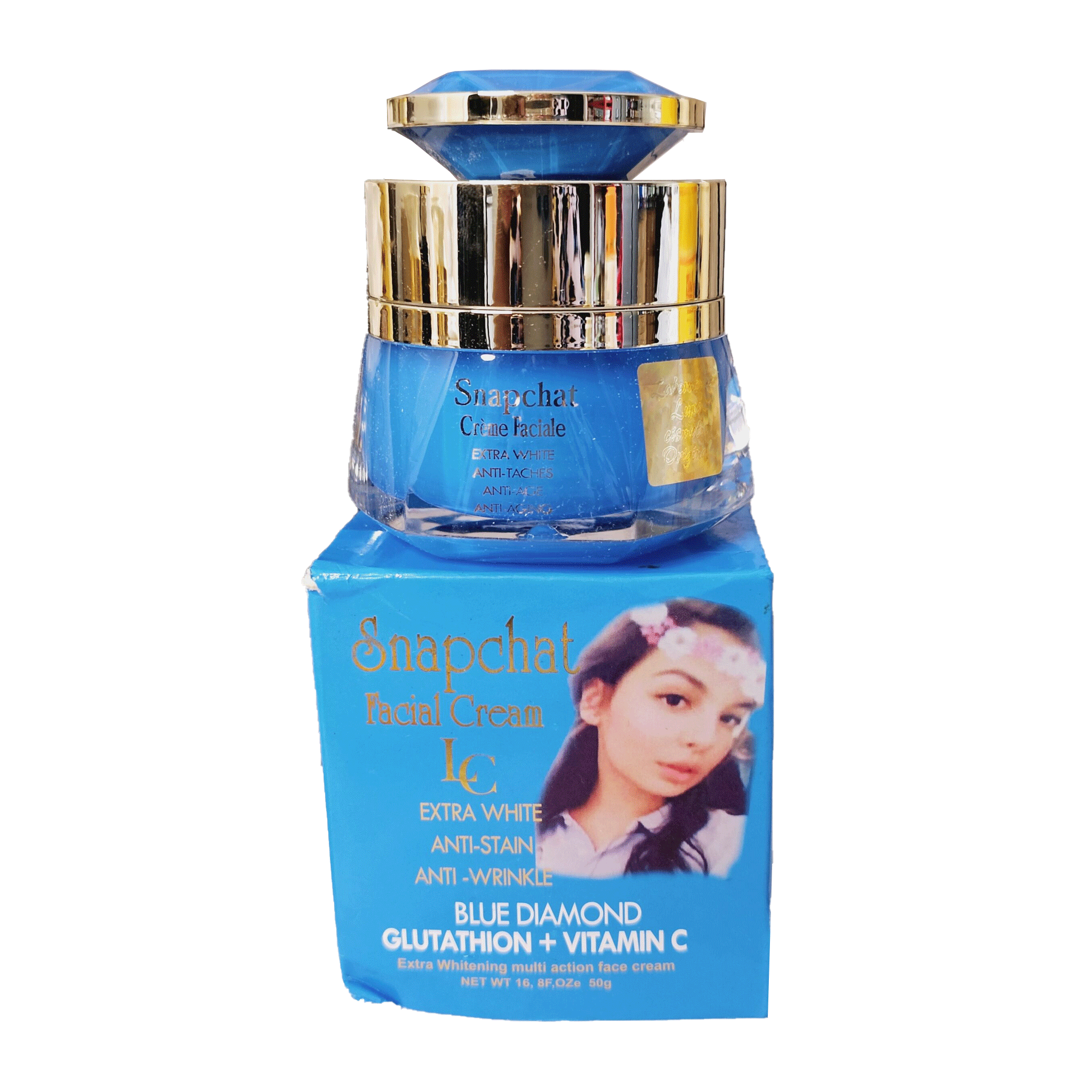 Snapchat Facial Cream Glutathione + Vitamin C 50g Coccibeauty Snapchat Facial Cream Glutathione + Vitamin C 50g Coccibeauty