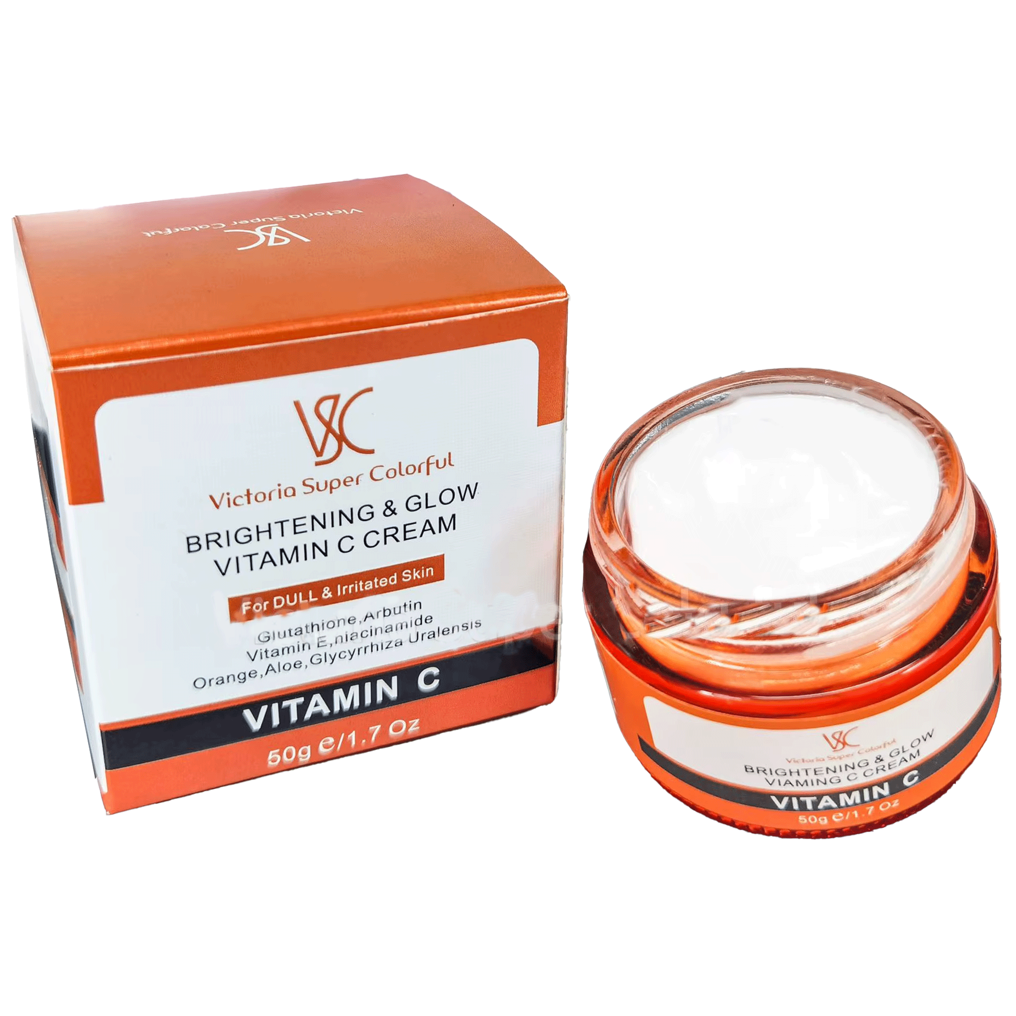 Victoria Super Colorful Brightening & Glow Vitamin C Cream  Coccibeauty