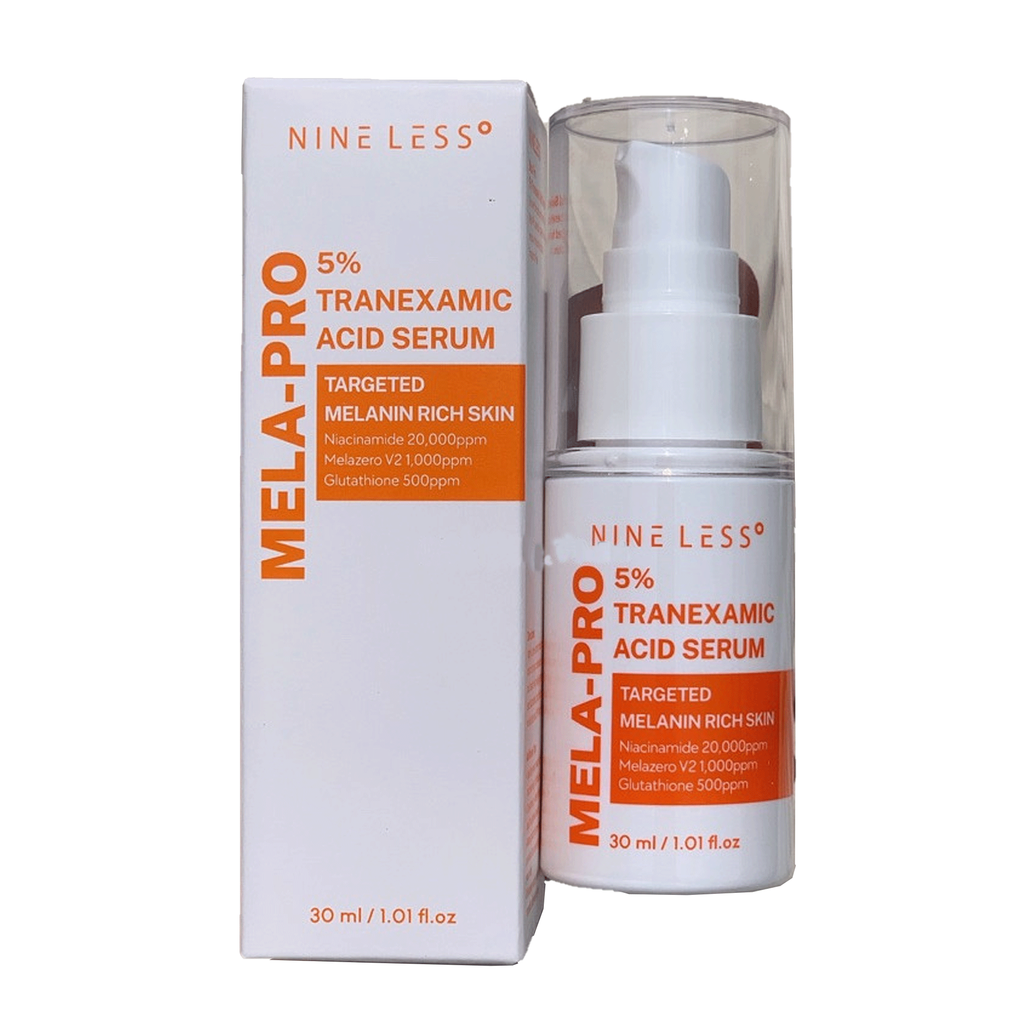 can i use glutathione and tranexamic acid and niacinamide together With a combination of tranexamic acid, glutathione, and niacinamide,  improving dark spots and hyperpigmentation is surprisingly easy. ✓ TXA:  Suppresses melanin production to brighten the skin. ✓ Glutathione: Provides  antioxidant benefits and main image 0