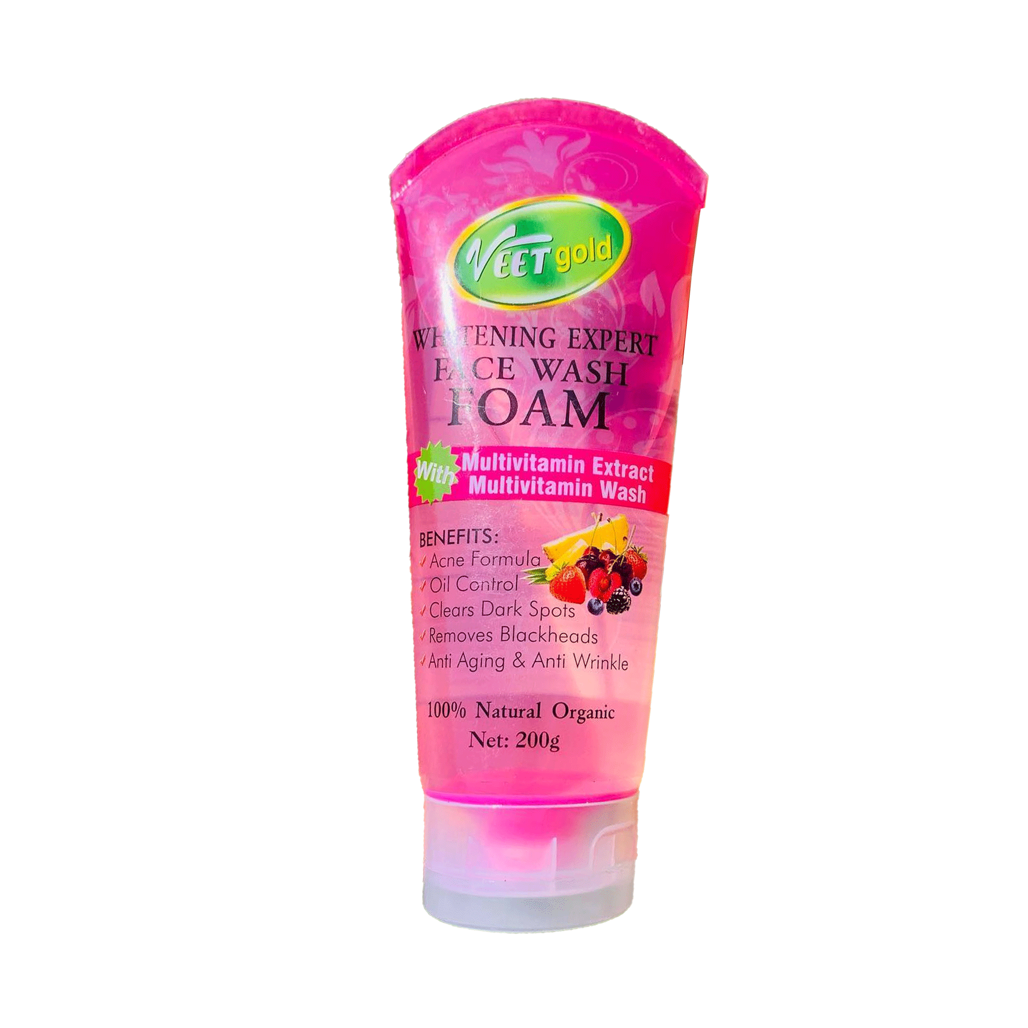 VEET GOLD Whitening Expert Face Wash Foam Coccibeauty