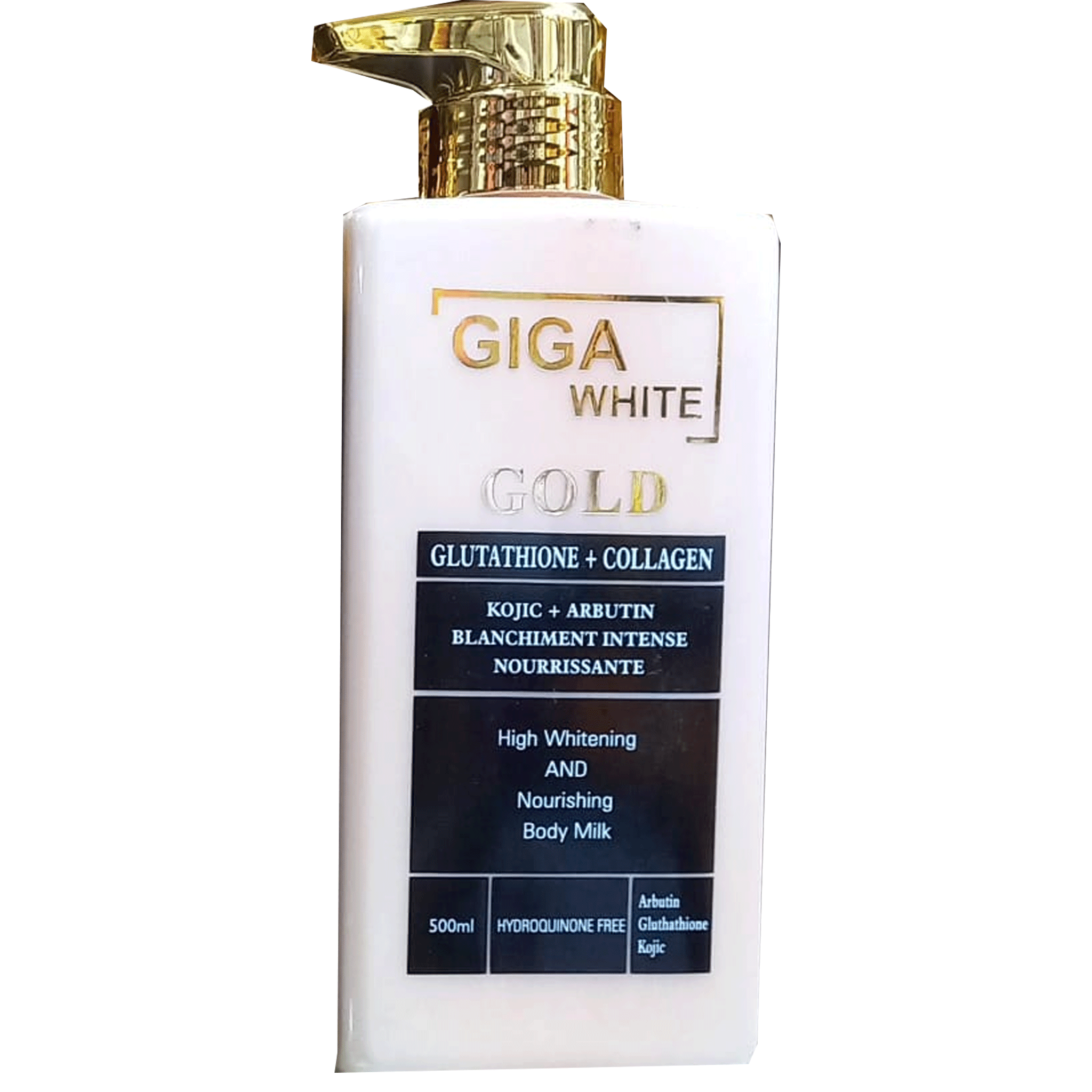 GIGA WHITE GOLD Glutathione + Collagen Body Milk Coccibeauty GIGA WHITE GOLD Glutathione + Collagen Body Milk Coccibeauty