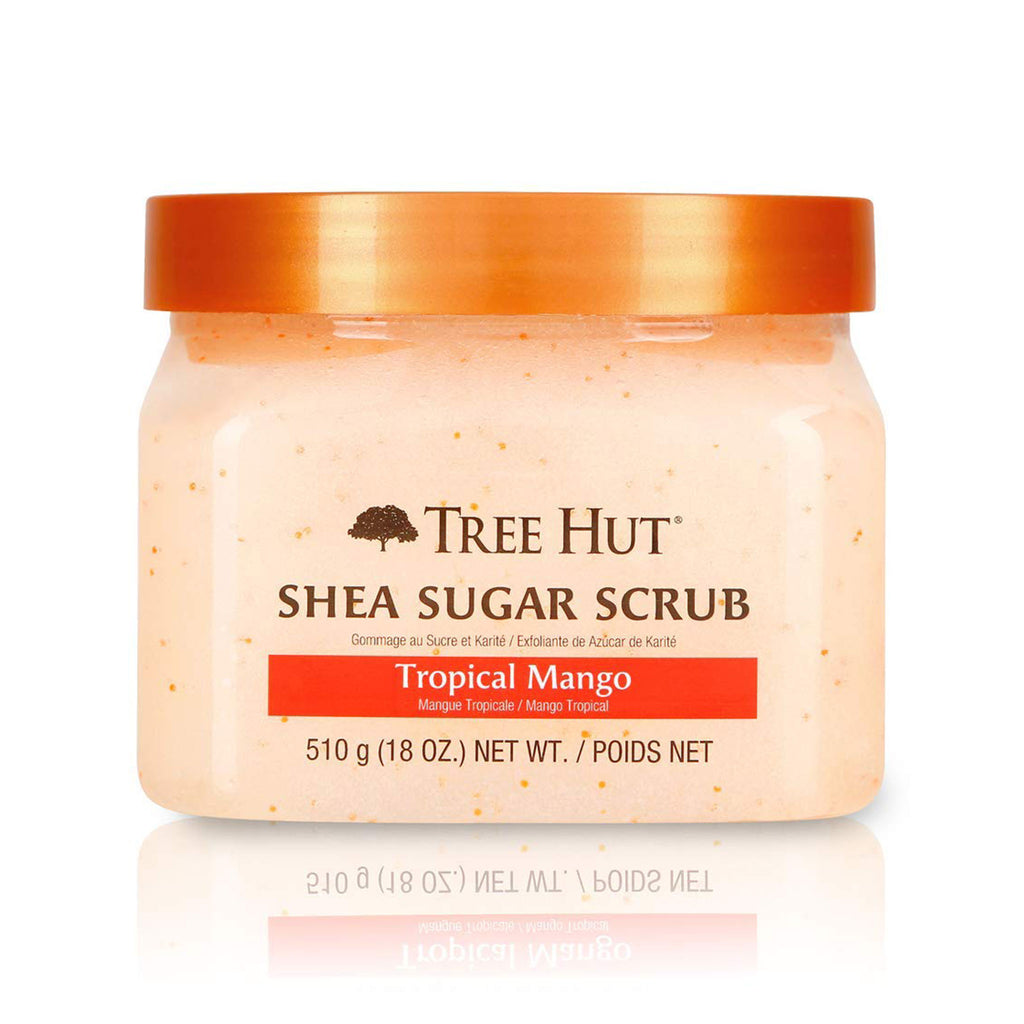 Tree Hut Shea Sugar Scrub Tropical Mango, 18oz,