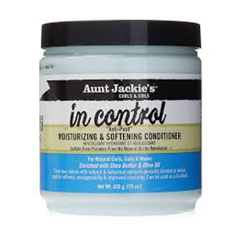 AUNT JACKIE'S IN CONTROL ANTI-POOF MOISTURIZING AND SOFTENING CONDITIONER