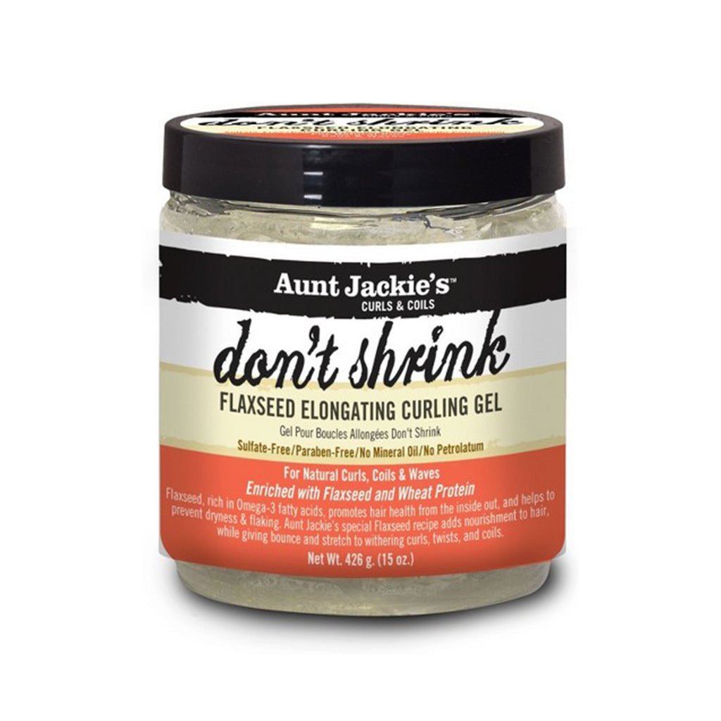 AUNT JACKIE'S CURLS AND COILS DON’T SHRINK FLAXSEED ELONGATING CURLING GEL