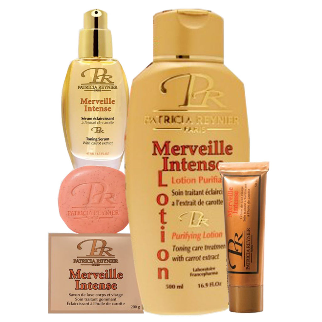 Patricia Reyner Merveille Intense ( Lotion, Serum, Tube Cream and Soap ) 4-pc Set