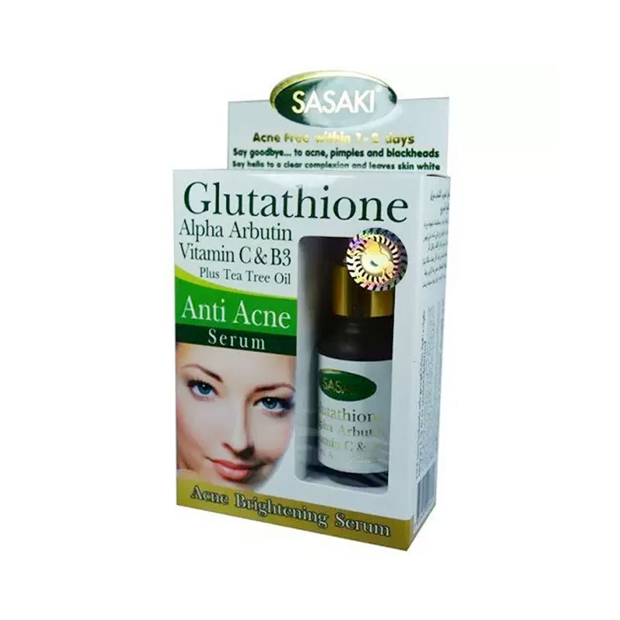 Anti Acne Serum With Glutathione & Tea Tree Oil