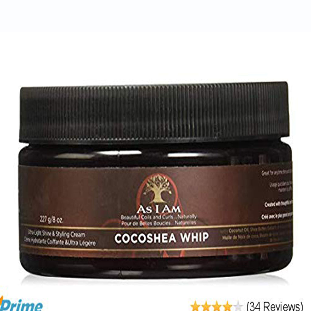 AS I AM COCOA SHEA WHIP, 8 OUNCE