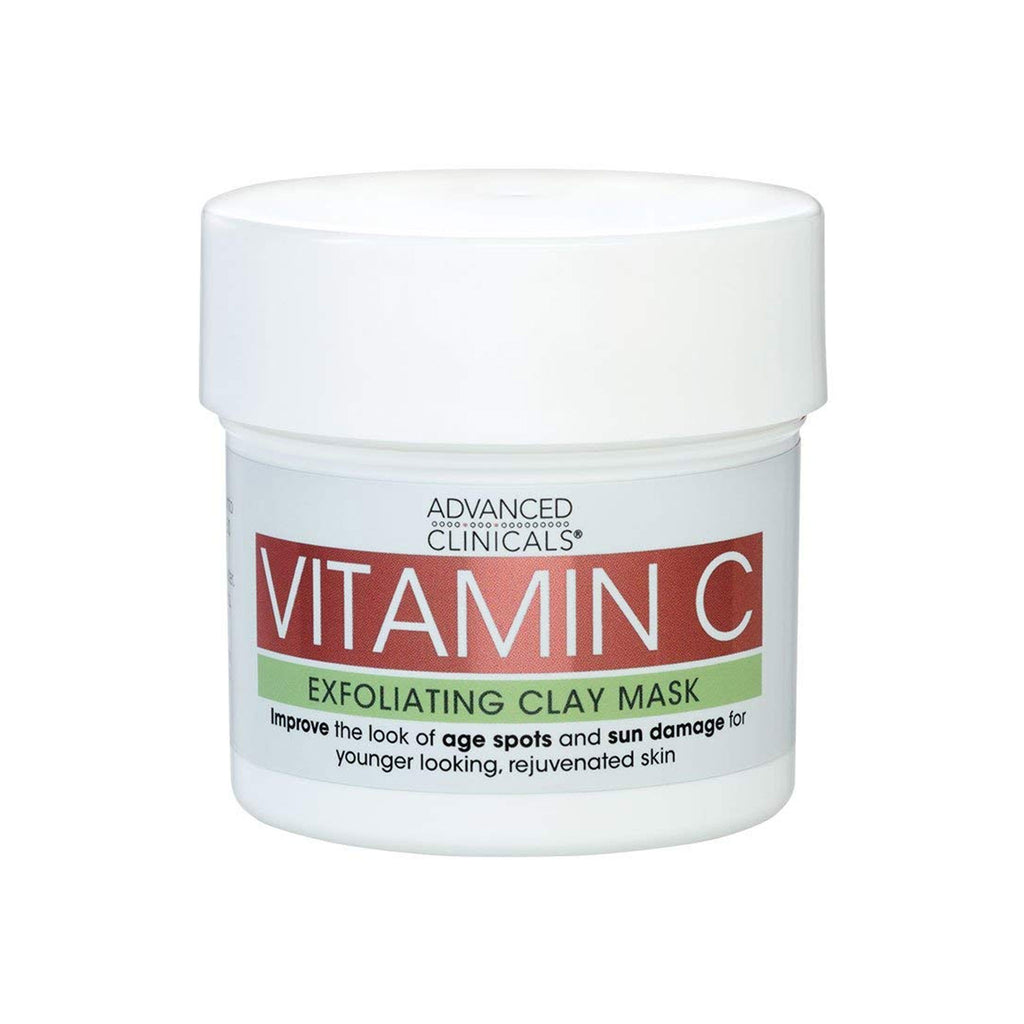 Advanced Clinicals Vitamin C Exfoliating Clay Mask 5.5 oz (156 g)