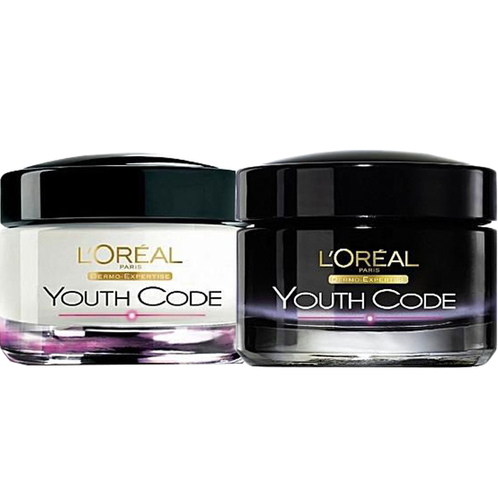 L'oreal Youth Code Experience Rejuvenating Anti-Wrinkle Day & Night Care Cream
