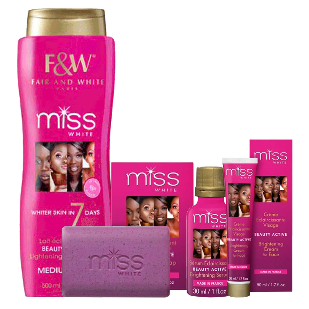 FAIR & WHITE MISS WHITE 4pc SETS
