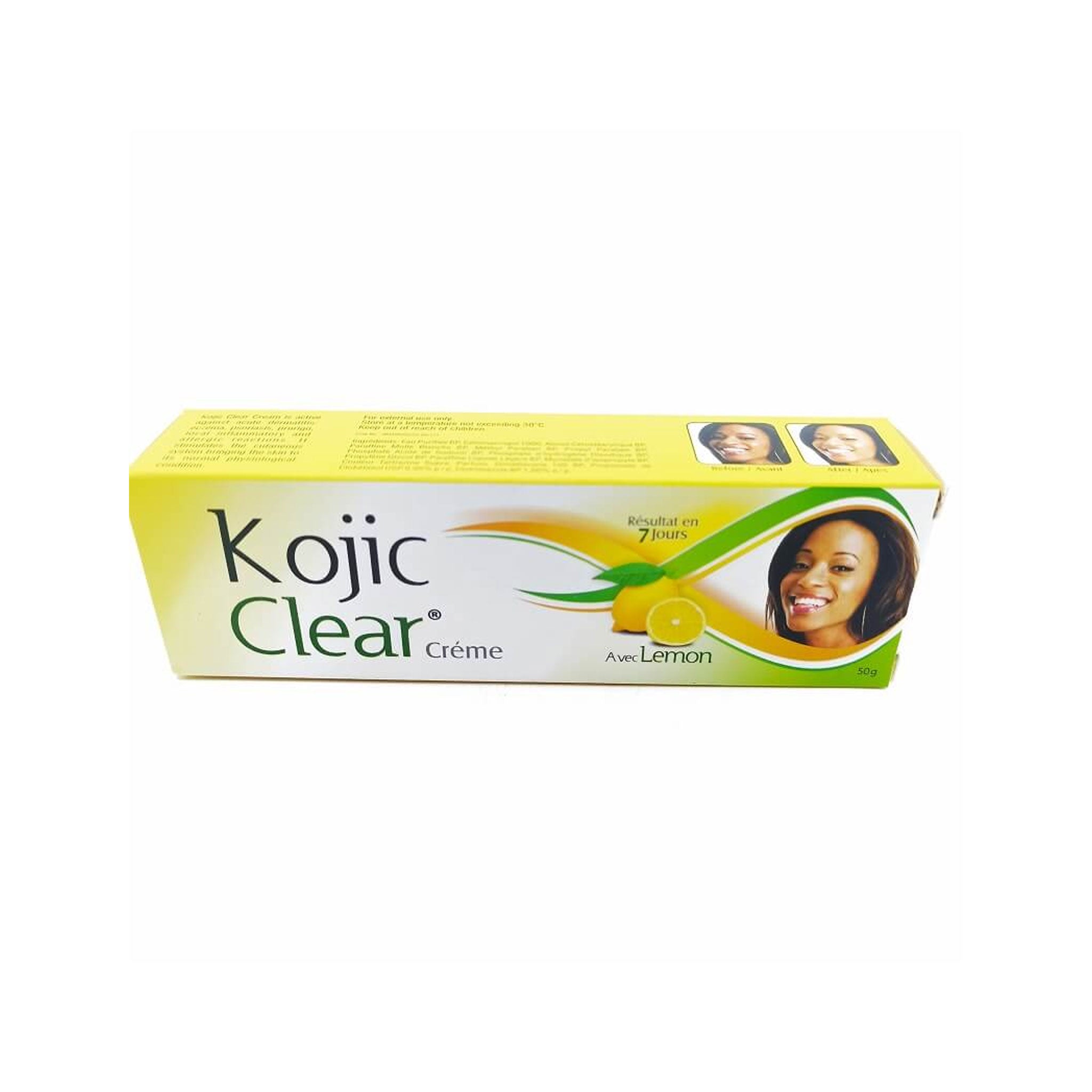 Buy Kojic Clear Natural Cream with Lemon 50g Coccibeauty