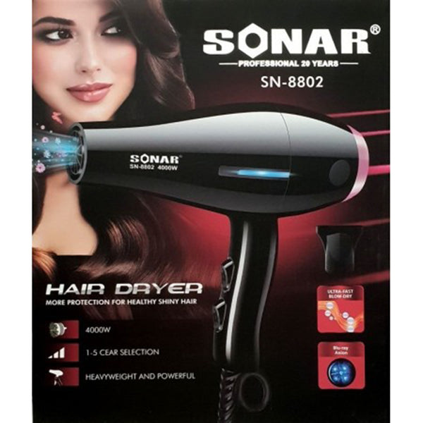 Sonar Hair Dryer