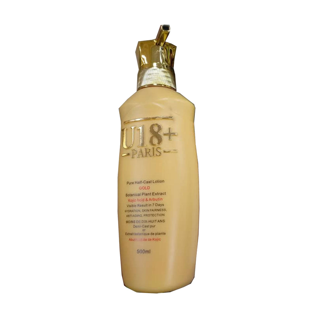 U18+ Paris Gold Lightening Lotion