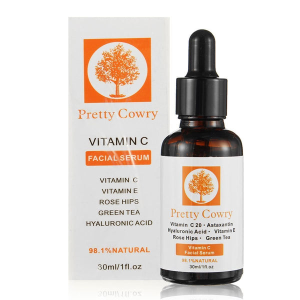 Pretty Cowry Vitamin C  Face Serum (White Box)