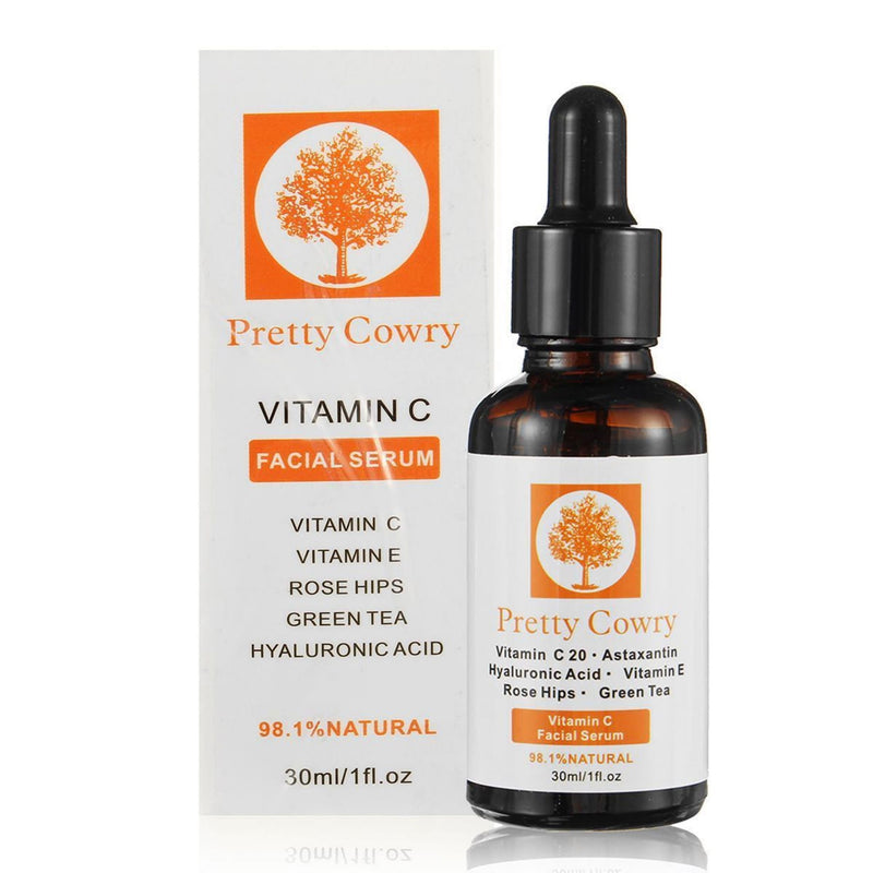 Pretty Cowry Vitamin C  Face Serum (White Box)