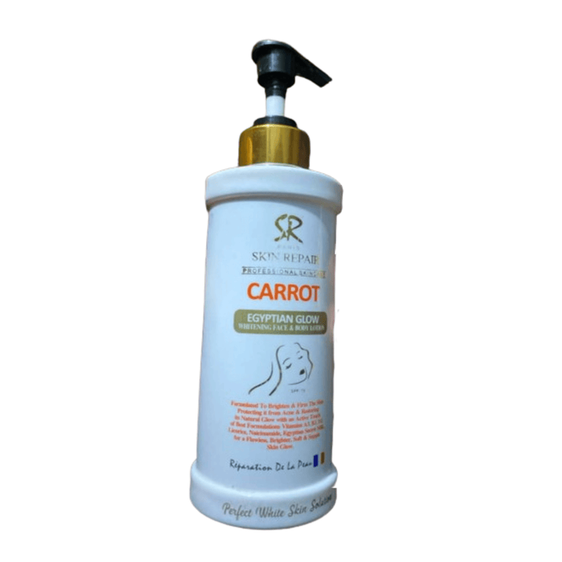 Skin Repair Carrot Egyptian Glow Whitening Face & Body Lotion – 500ml