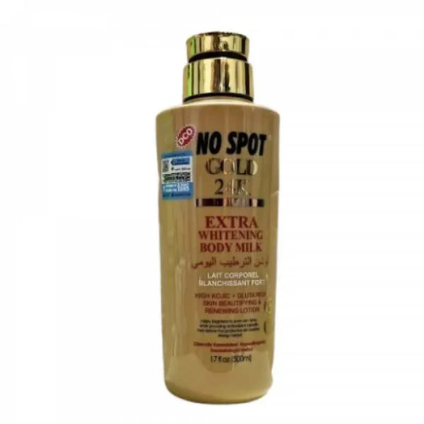 No Spot Gold 24K Extra Whitening Body Milk Lotion