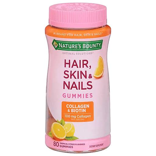 NATURES’S BOUNTY HAIR,SKIN AND NAILS BIOTIN AND COLLAGEN GUMMIES