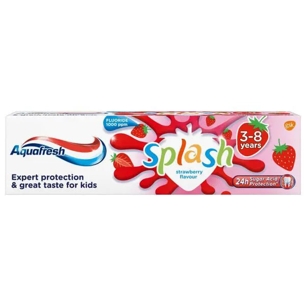 AQUAFRESH SPLASH KIDS TOOTHPASTE 50ML