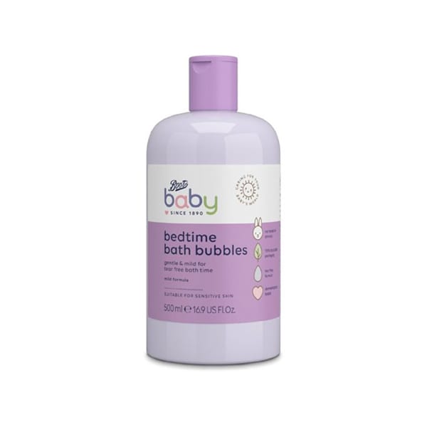 Boots Baby Bedtime Bath Bubbles 500ml