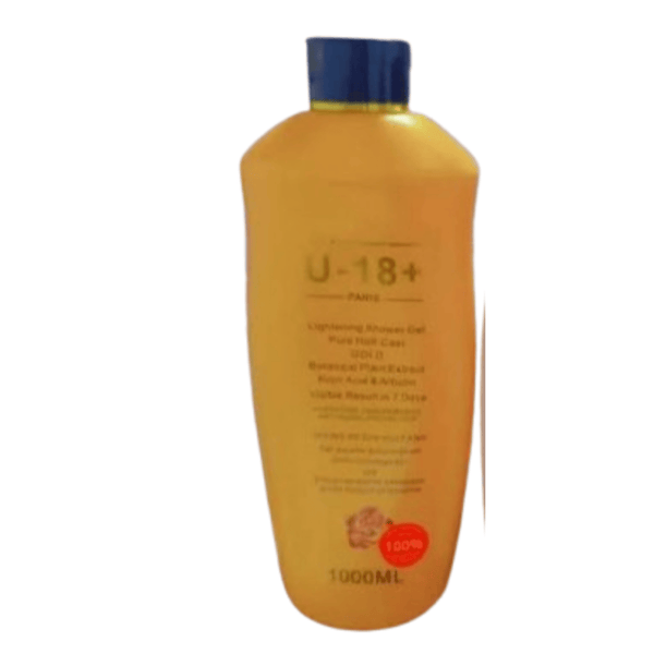 U-18+ Paris Lightening Shower Gel – 1000ml