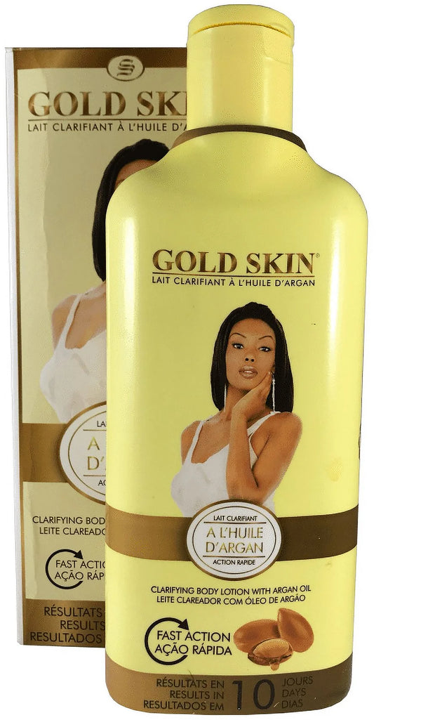 Gold Skin Claryifying Body Lotion with Argan Oil