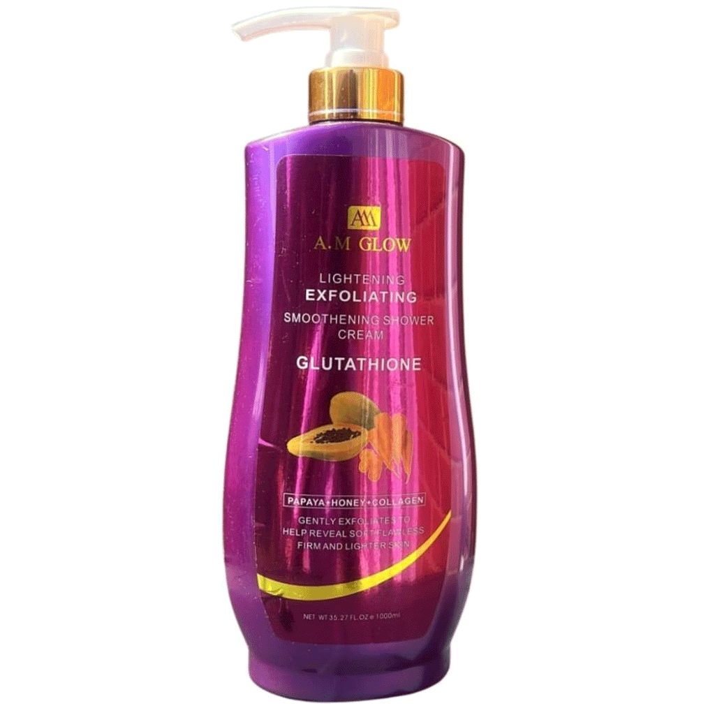A-M Glow Lightening Exfoliating Shower Gel