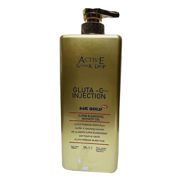 Active Caviar Drip Gluta C Injection Shower Gel 1000ml
