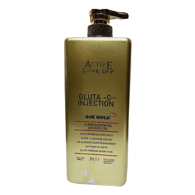 Active Caviar Drip Gluta C Injection Shower Gel 1000ml