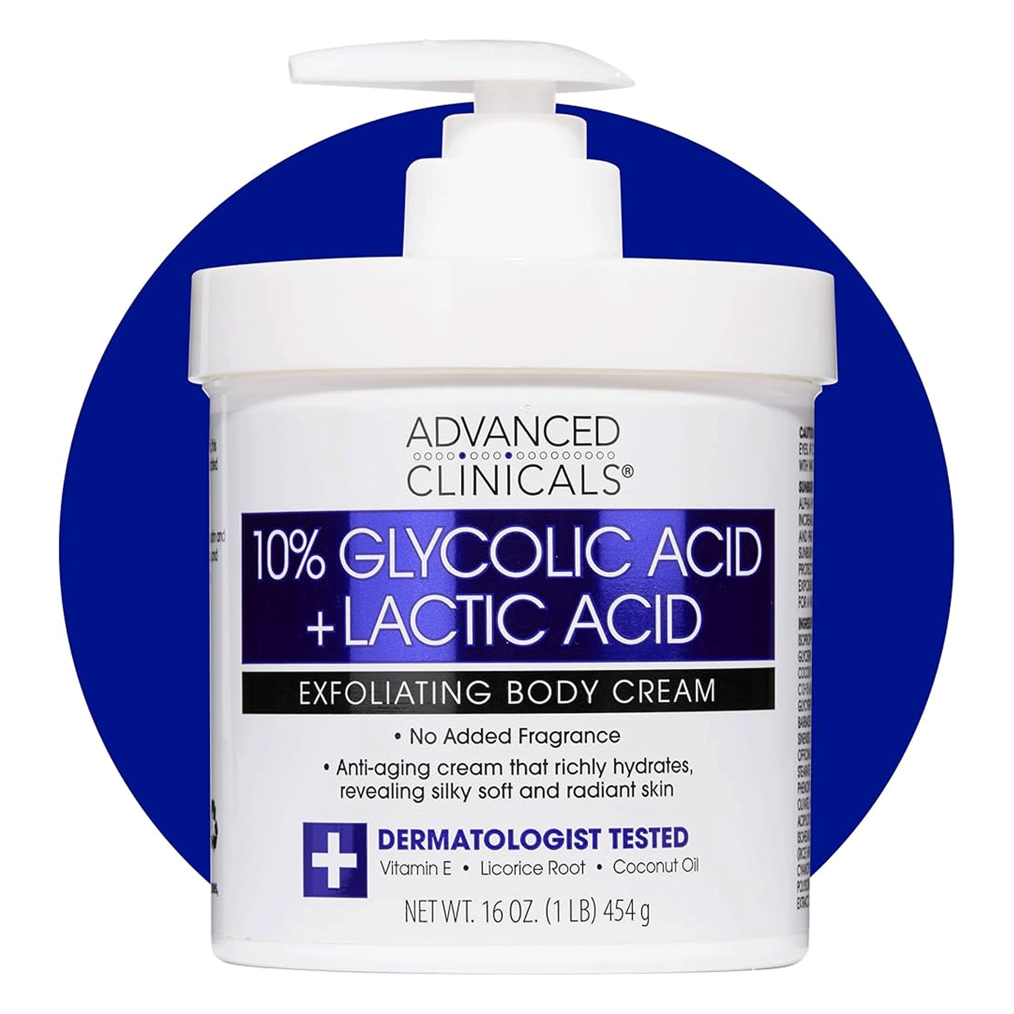 Advanced Clinicals 10% Glycolic Acid + Lactic Acid Body Cream Nigeria ...
