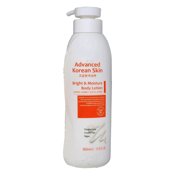 Advanced Korean Skin Bright & Moisture Body Lotion 500ml