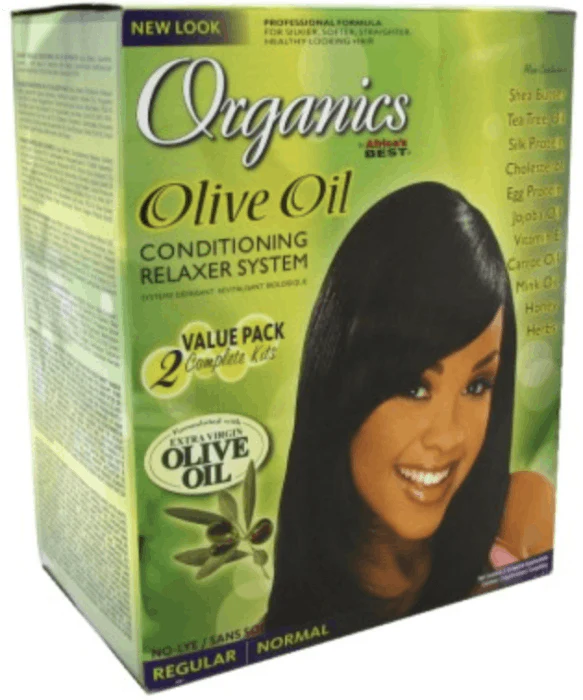 Organics Olive Oil Twin Pack Conditioning Relaxer System