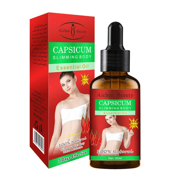 Aichun Beauty Capsicum Slimming Body Essential Oil 30Ml