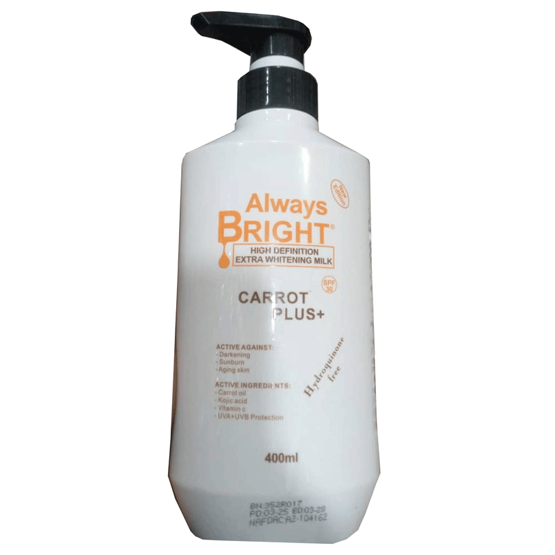 Always Bright Carrot Plus Body Lotion