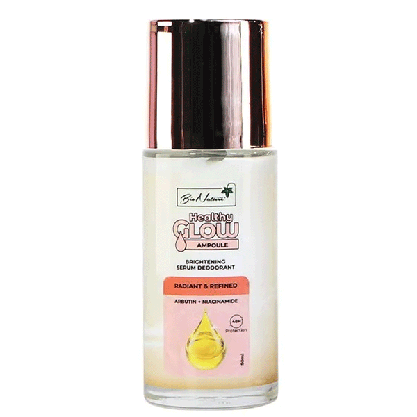 Bionature Healthy Glow Ampoule Brightening Serum Deodorant Roll-on 50ml