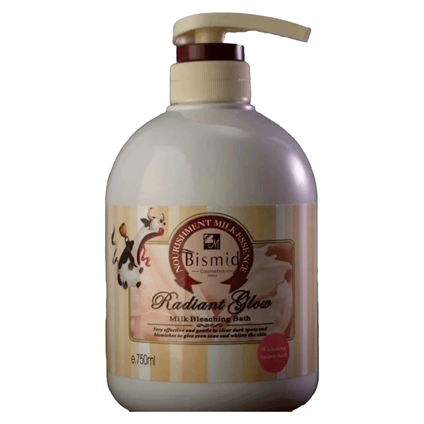 Bismid Radiant Glow Milk Bleaching Bath - 750ml