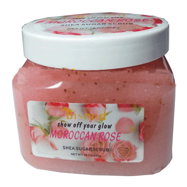 Bismid Show Off Your Glow Moroccan Rose Scrub