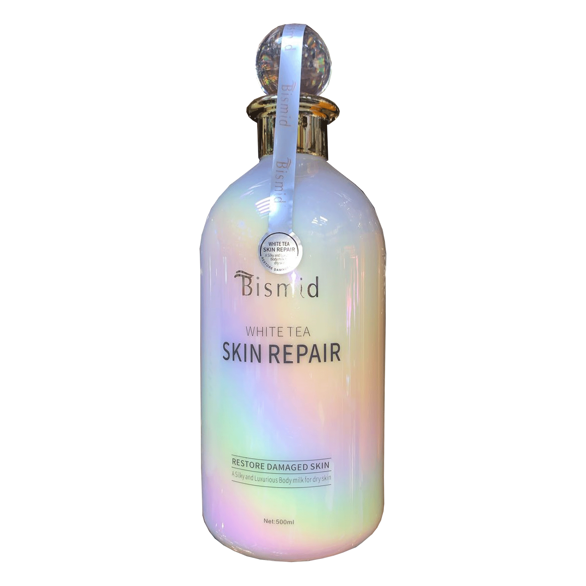 Lait Hydratant Bismid Skin Repair White - 500 Ml, éclaircissant, Anti-taches, à La Glycérine Et Vitamine, Pour Tout Le Corps