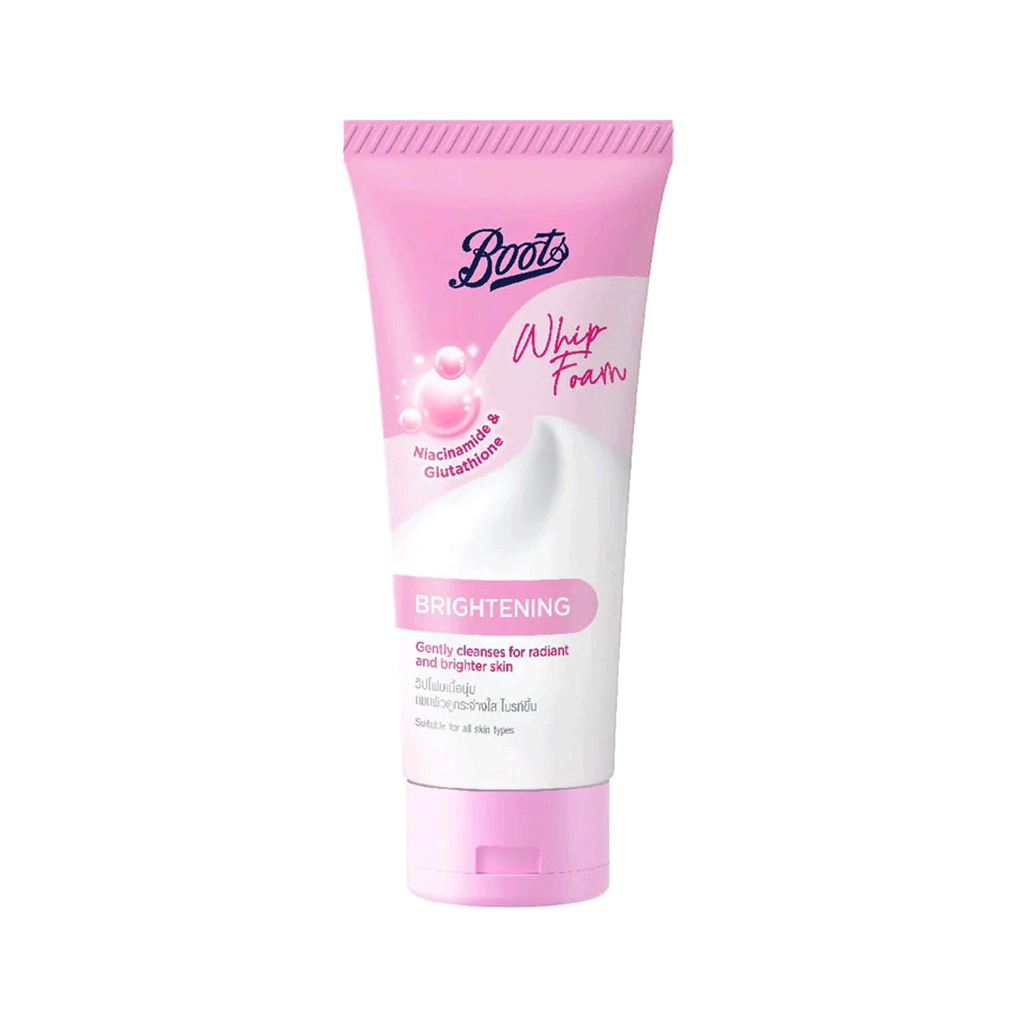 boots glutathione Boots Niacinamide & Glutathione Brightenning Whip Foam 100ml – Coccibeauty