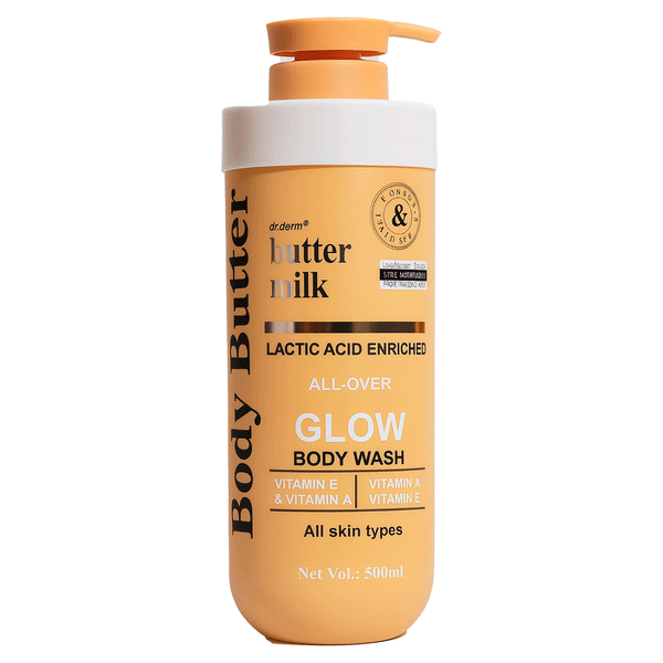 Butter Milk Glow Body Wash 500ml