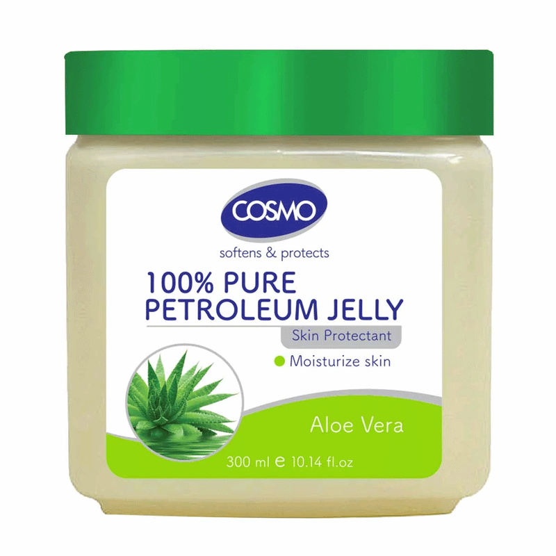 Cosmo Aloe Vera 100% Pure Petroleum Jelly 300ml – Coccibeauty