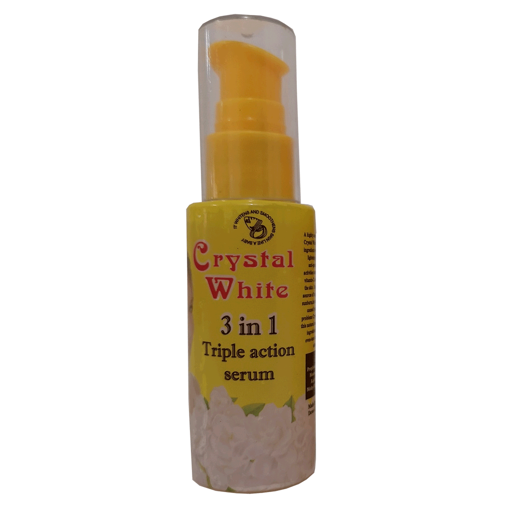 Crystal White Triple Action Serum 3 In 1 - 60ml
