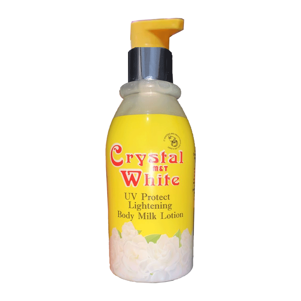 Crystal White Uv Protect Lightening Body Milk Lotion