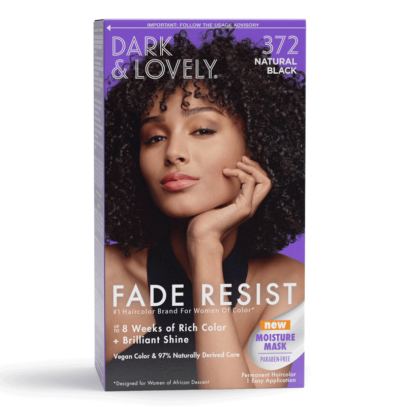 Dark and Lovely Fade-Resistant Natural Black Hair Color 
