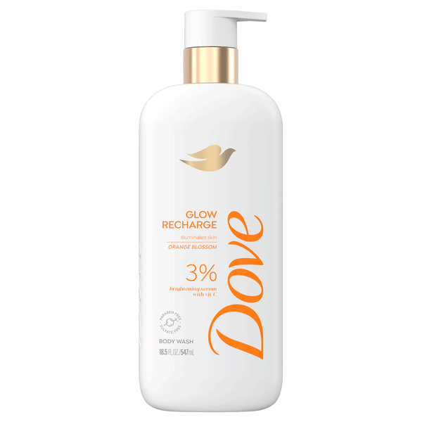 Dove Glow Recharge Serum Body Wash with brightening Vitamin C