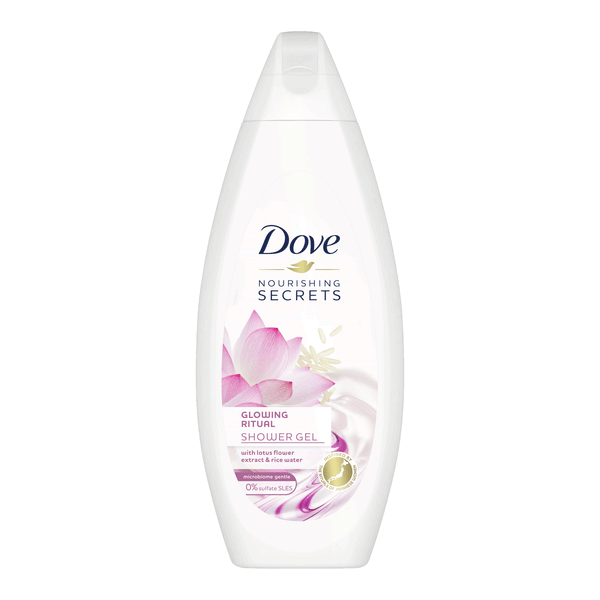 Dove Glowing Ritual Body Wash - Lotus flower and Rice