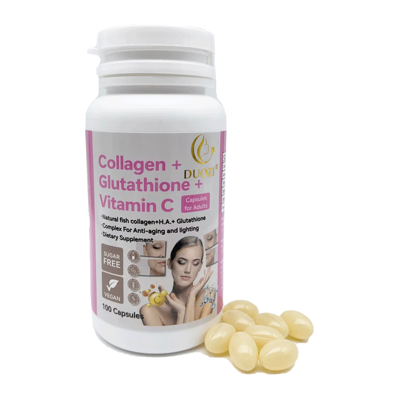 Duozi Collagen+Glutathione+Vitamin C 100 Capsules – Coccibeauty