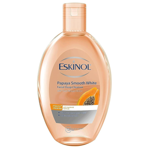 Eskinol Papaya Smooth White Facial Deep Cleanser - 225ml